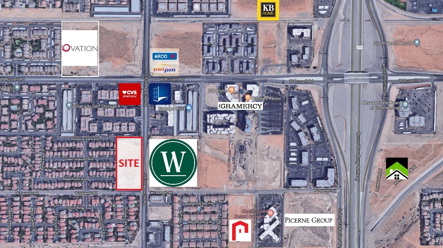 Fort Apache, Las Vegas, NV for sale Aerial- Image 1 of 1
