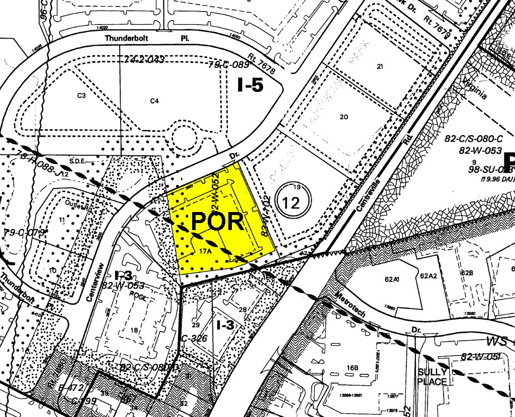 3901 Centerview Dr, Chantilly, VA for sale Plat Map- Image 1 of 1