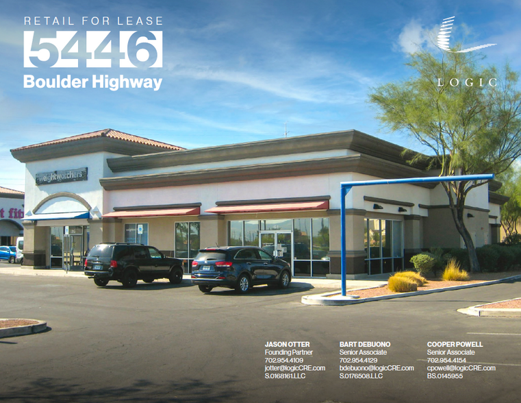 5446 Boulder Hwy, Las Vegas, NV for lease - Building Photo - Image 1 of 12