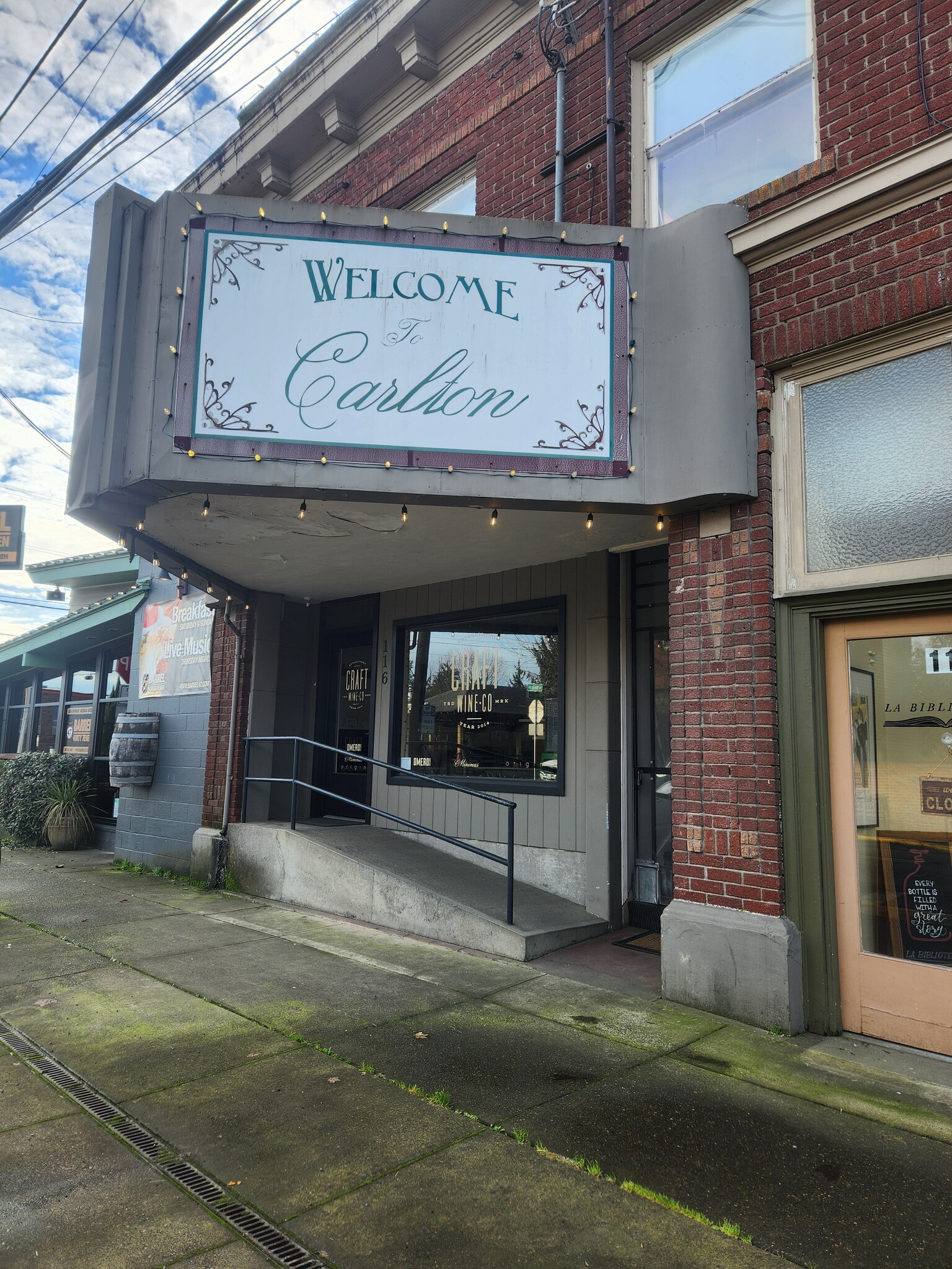 116-128 Main St, Carlton, OR for lease Building Photo- Image 1 of 21