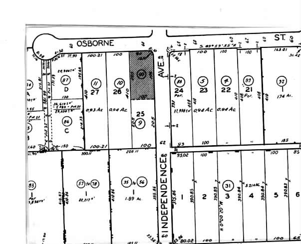 21000 Osborne St, Canoga Park, CA for lease - Plat Map - Image 2 of 6