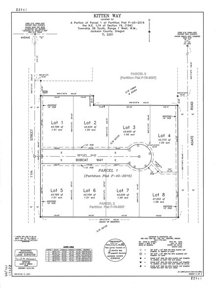 1913 Bobcat Way, White City, OR for sale - Plat Map - Image 1 of 1
