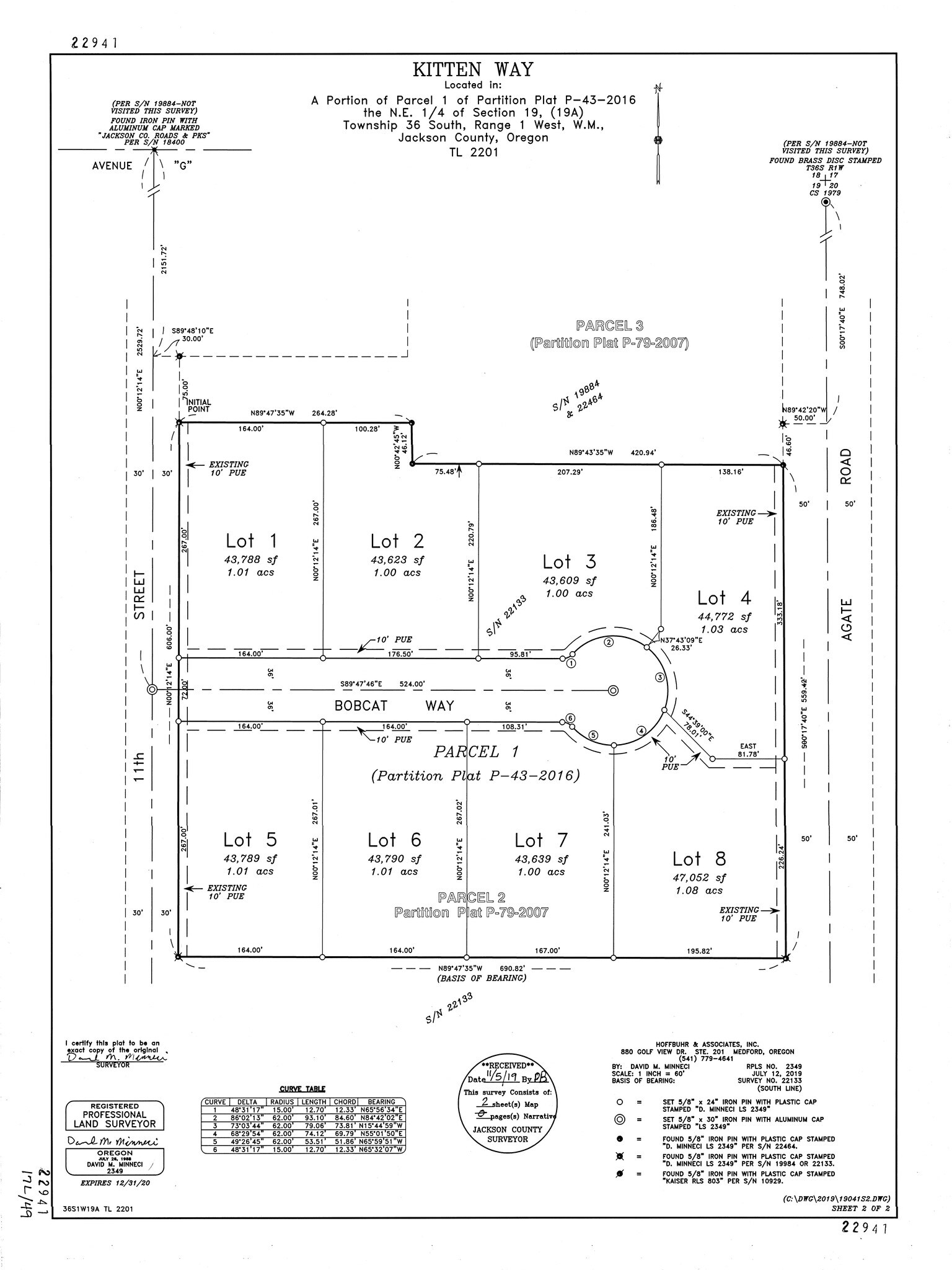 1913 Bobcat Way, White City, OR for sale Plat Map- Image 1 of 1
