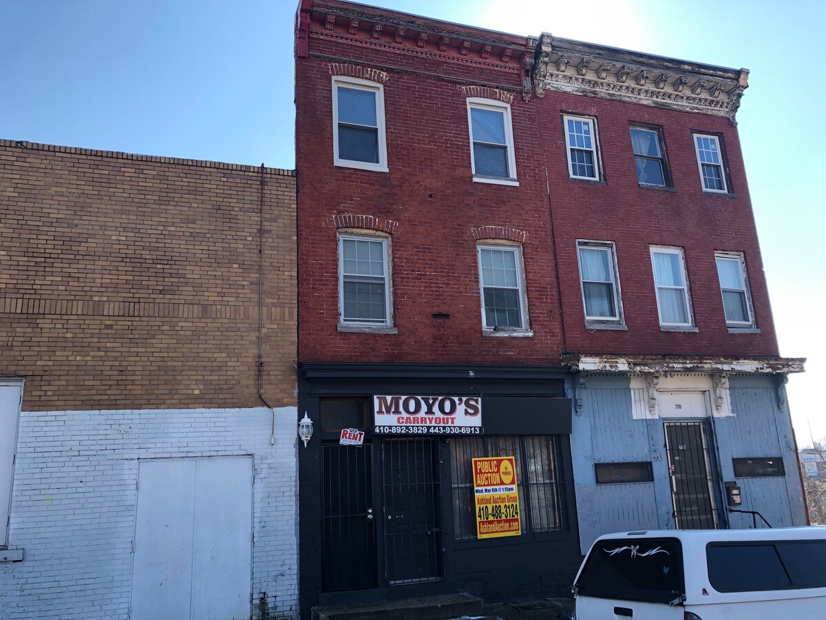 2117 Frederick Ave, Baltimore, MD 21223 Property Record