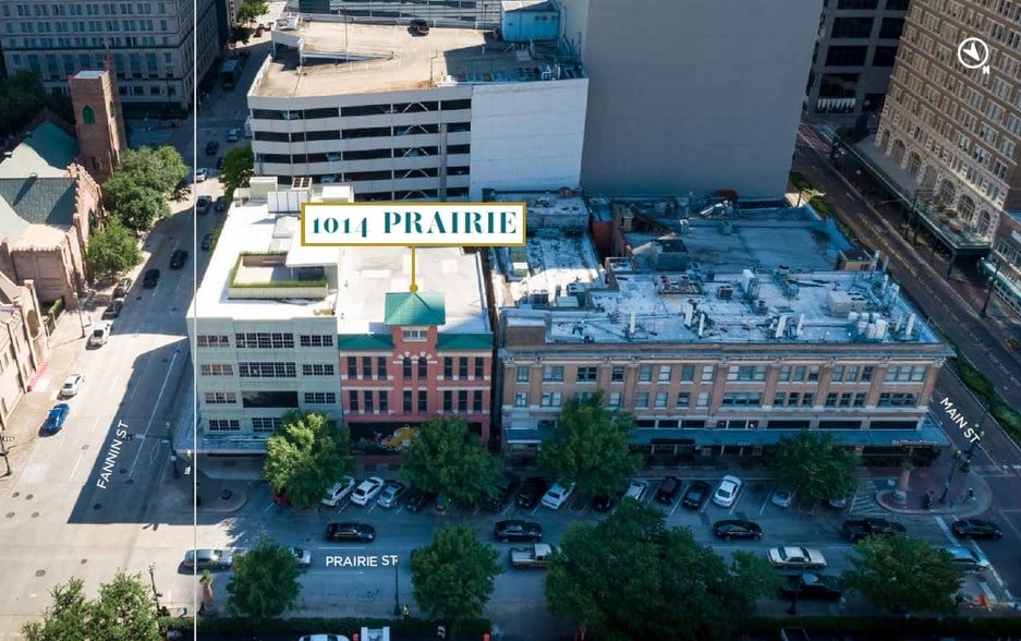 1014 Prairie St, Houston, TX for sale - Aerial - Image 2 of 8