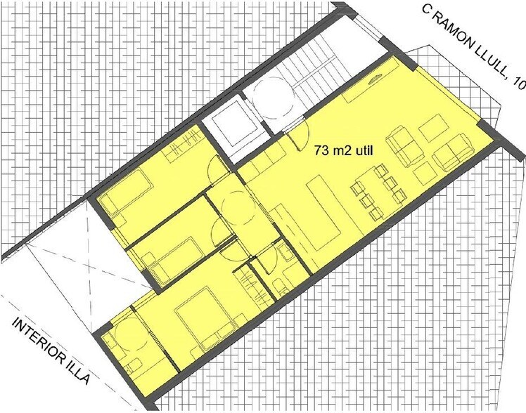 Land in Santa Coloma de Gramenet, Barcelona for sale - Typical Floor Plan - Image 3 of 3