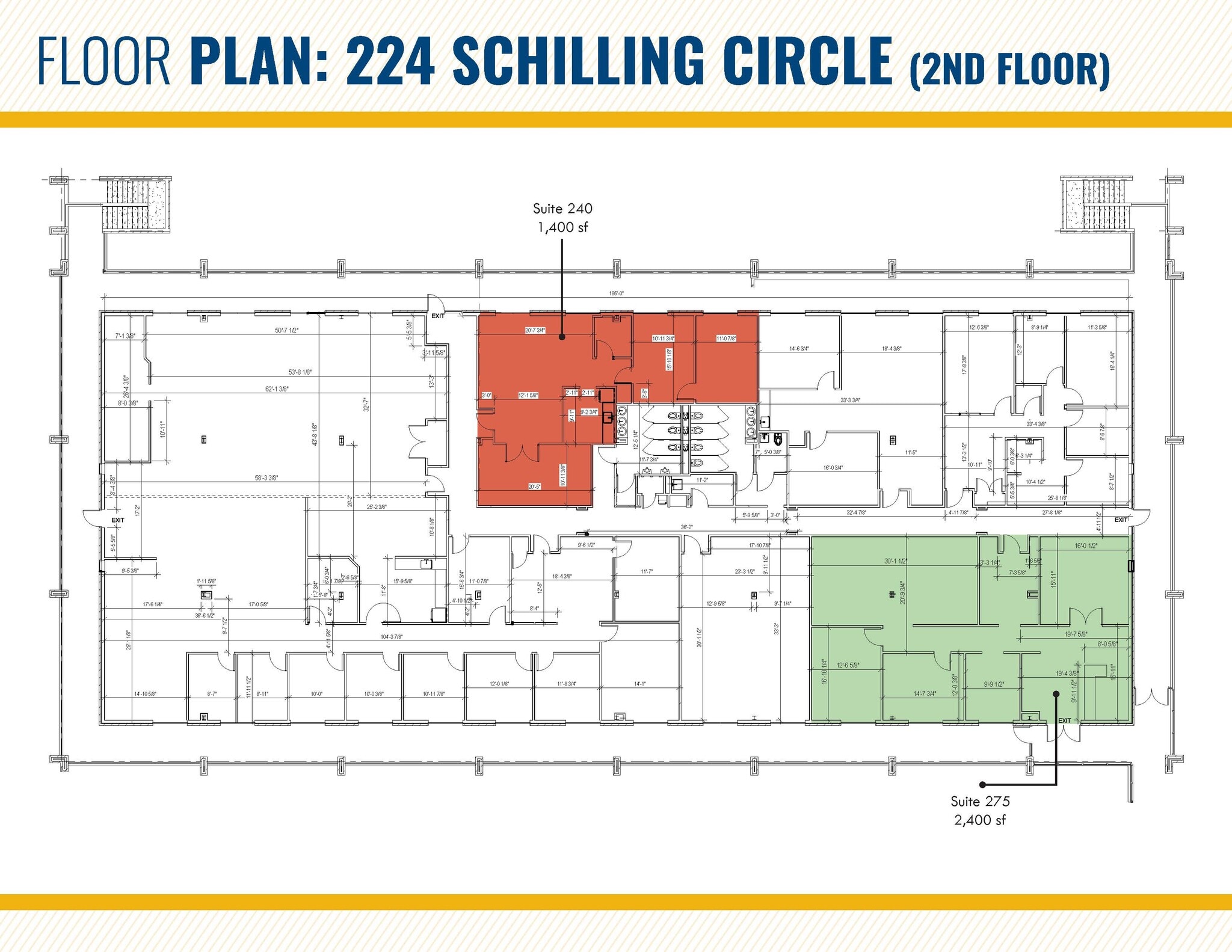 224 Schilling Cir, Hunt Valley, MD for lease Floor Plan- Image 1 of 2