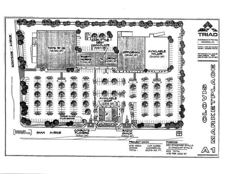 Shaw Ave, Clovis, CA for lease - Building Photo - Image 2 of 3