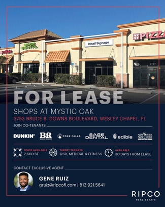 More details for 3749 Bruce B Downs Blvd, Wesley Chapel, FL - Retail for Lease