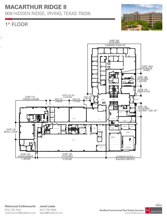 909 Hidden Ridge Dr, Irving, TX for lease Floor Plan- Image 1 of 1