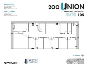 200 Union Blvd, Lakewood, CO for lease Floor Plan- Image 1 of 1