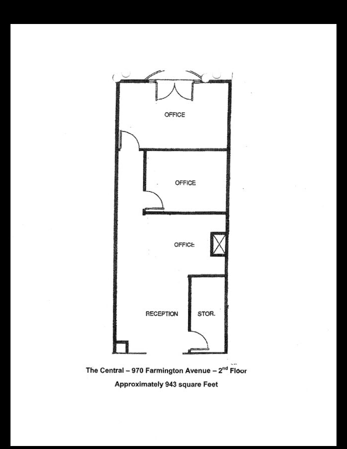 970 Farmington Ave, West Hartford, CT for lease Floor Plan- Image 1 of 1