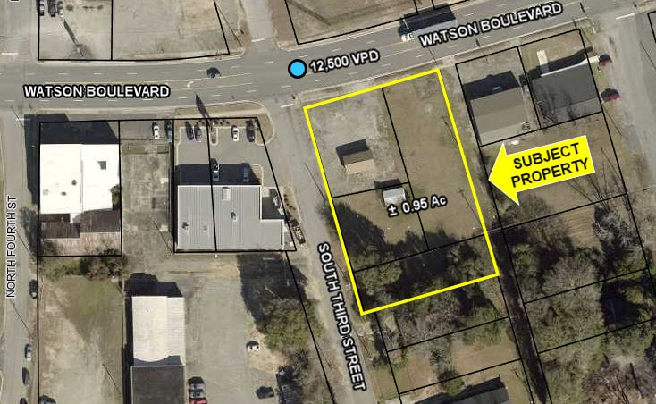 213 Watson Blvd, Warner Robins, GA for sale - Plat Map - Image 2 of 3