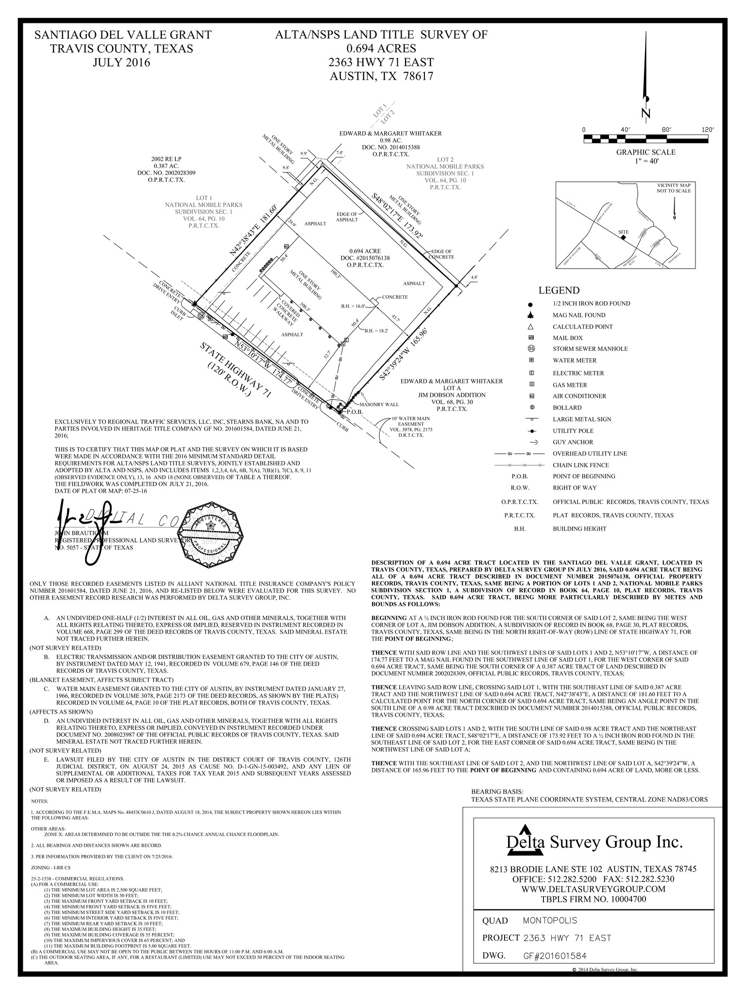 2363 Highway 71 E, Austin, TX for lease Site Plan- Image 1 of 1