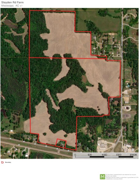 2832 Highway 72, Lamar, MS for sale - Slayden Farm Mapres - Image 1 of 1