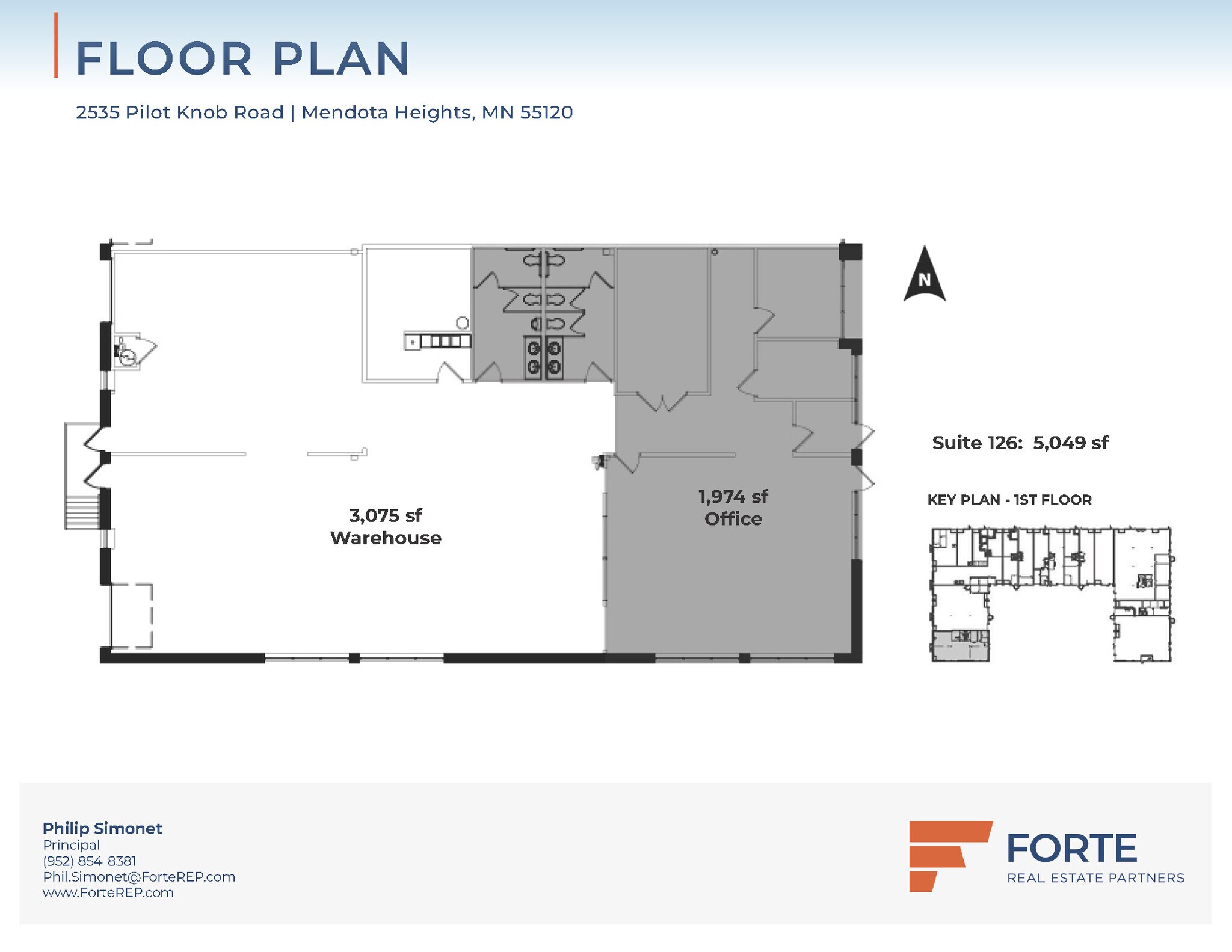 2535 Pilot Knob Rd, Mendota Heights, MN for lease Floor Plan- Image 1 of 1