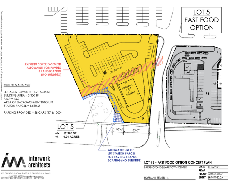 2360 W Higgins Rd, Hoffman Estates, IL for sale - Site Plan - Image 3 of 5