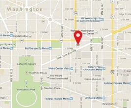 1050 K St NW, Washington, DC - AERIAL  map view