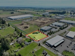 105 S Hazel Dell Way, Canby, OR - AERIAL  map view