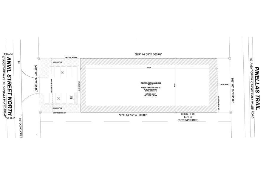 2449 Anvil St, Saint Petersburg, FL for sale - Site Plan - Image 2 of 4
