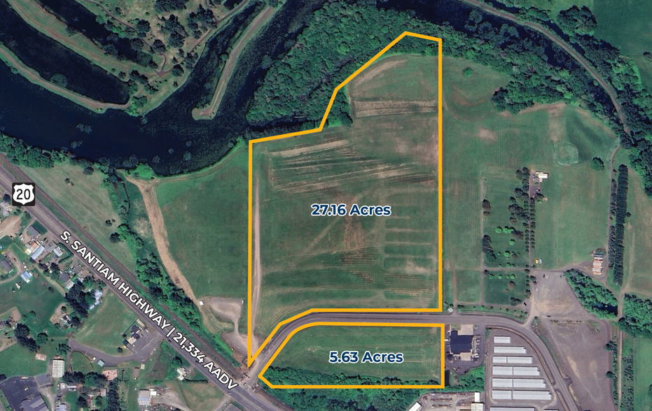 S. Santiam & Weireich Drive hwy, Lebanon, OR for sale - Site Plan - Image 1 of 5