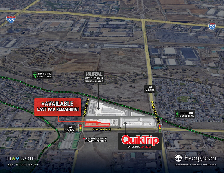 Colfax Ave & Airport Blvd, Aurora, CO for sale - Building Photo - Image 1 of 3