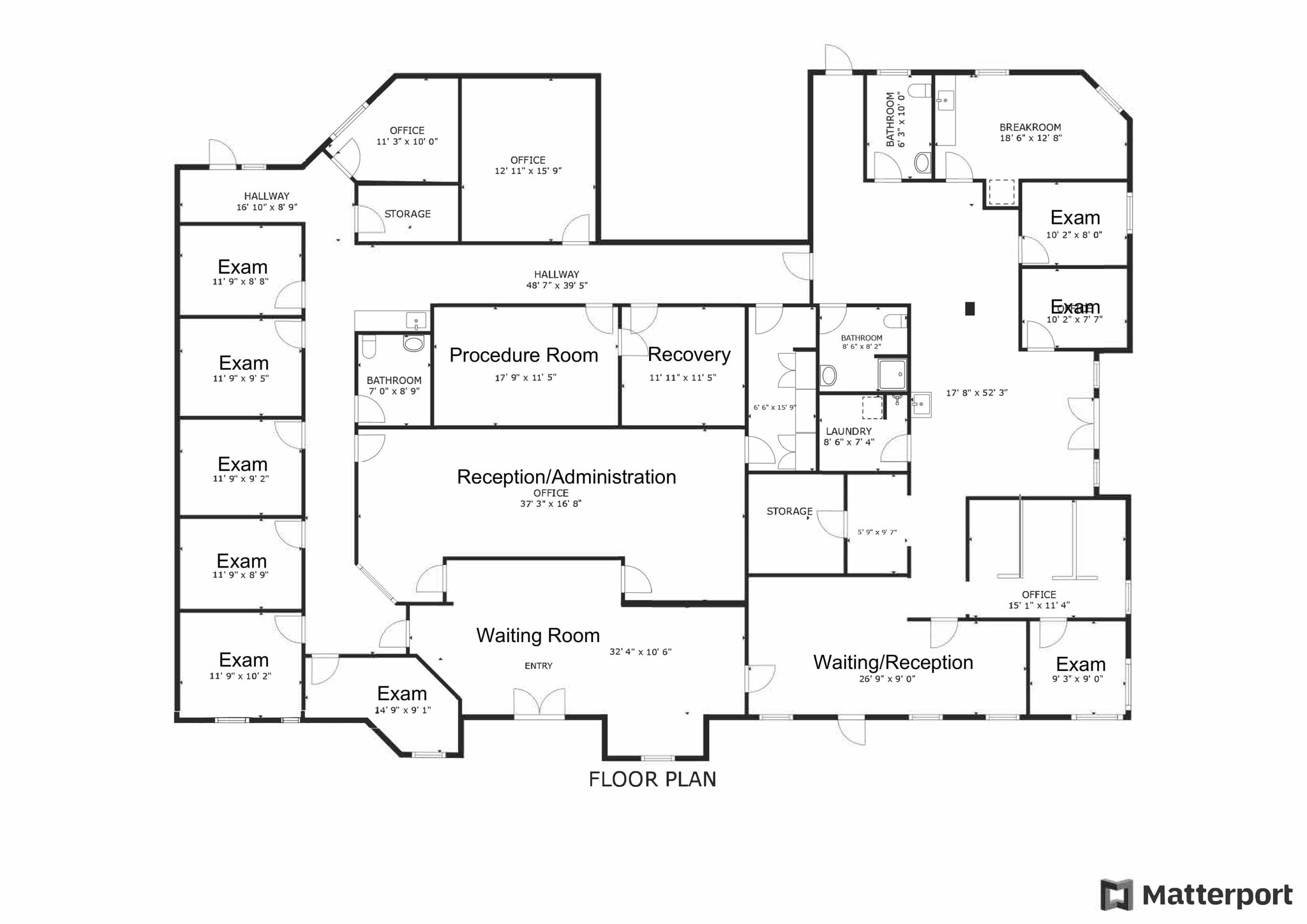 72780 Country Club Dr, Rancho Mirage, CA for lease Floor Plan- Image 1 of 1