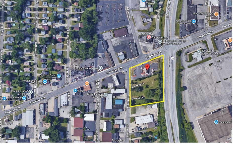 711 Cleveland St, Elyria, OH for lease - Aerial - Image 2 of 3