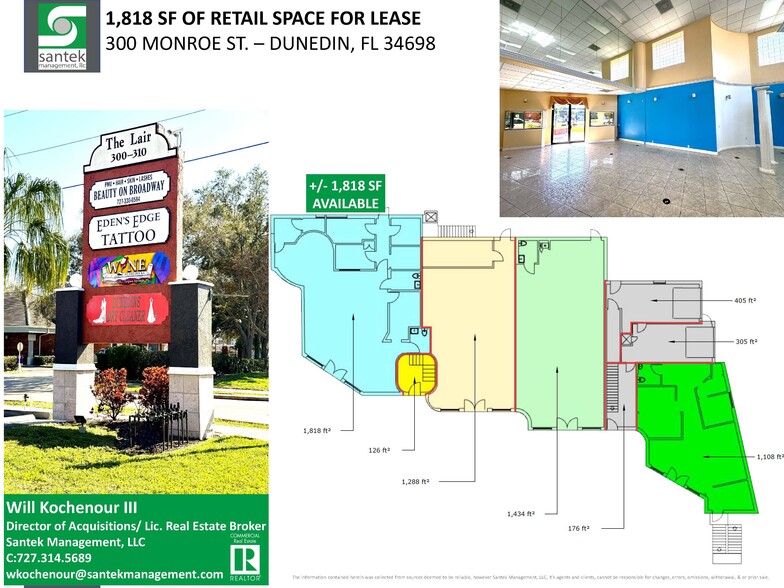 300-310 Monroe St, Dunedin, FL for lease - Building Photo - Image 3 of 17