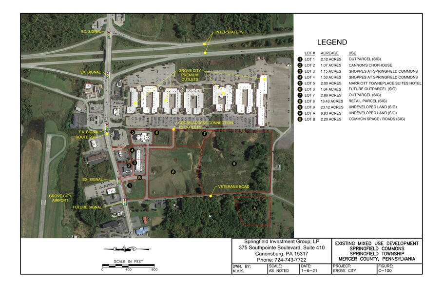 231 Westside Square Dr, Grove City, PA for sale - Site Plan - Image 2 of 3