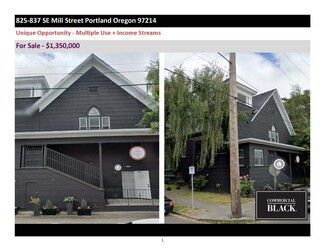 More details for 825-837 SE Mill St, Portland, OR - Specialty for Sale