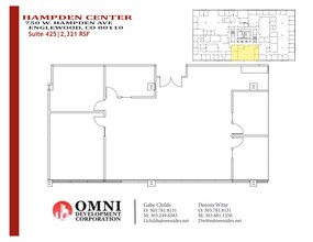 750 W Hampden Ave, Englewood, CO for lease Site Plan- Image 1 of 1