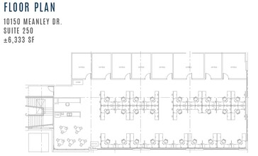 10150 Meanley Dr, San Diego, CA for lease Floor Plan- Image 1 of 2