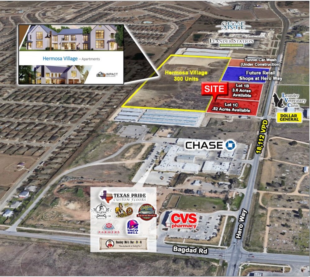 Hero Way, Leander, TX for sale Building Photo- Image 1 of 1