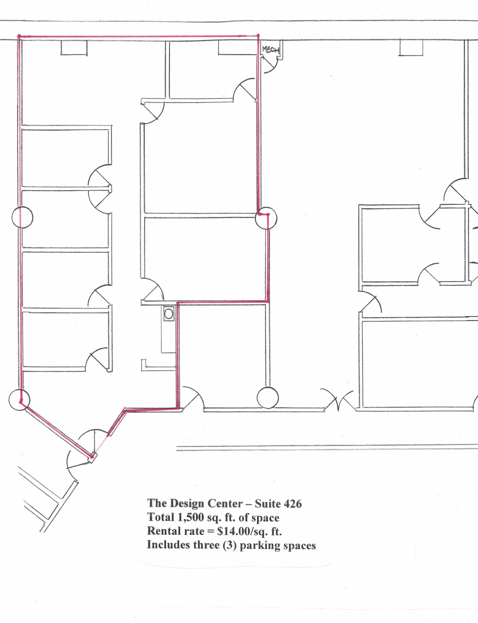 5001 Baum Blvd, Pittsburgh, PA for lease Site Plan- Image 1 of 1