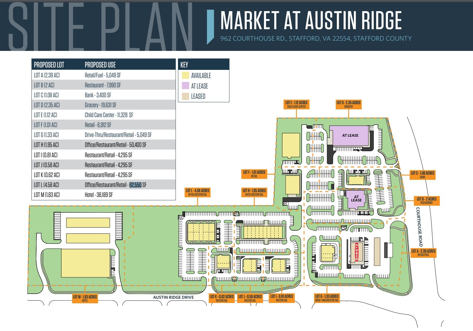 962 Courthouse Rd Lot L Rd, Stafford, VA for lease Building Photo- Image 1 of 2