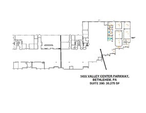 1525 Valley Center Pky, Bethlehem, PA for lease Floor Plan- Image 1 of 27