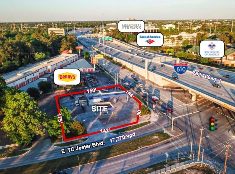 2218 North Loop W, Houston, TX for sale - Aerial - Image 2 of 2