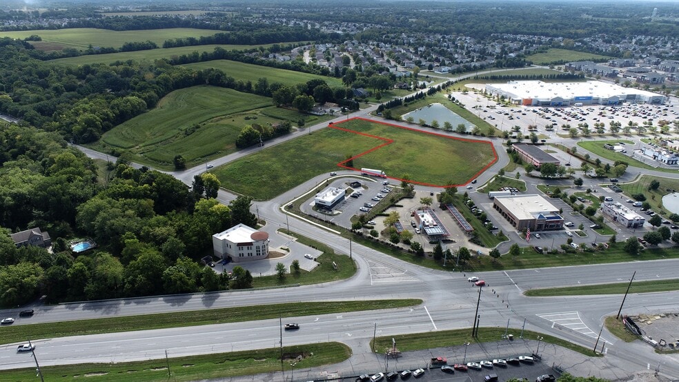 8000 Upland Bend, Camby, IN for sale - Aerial - Image 1 of 2