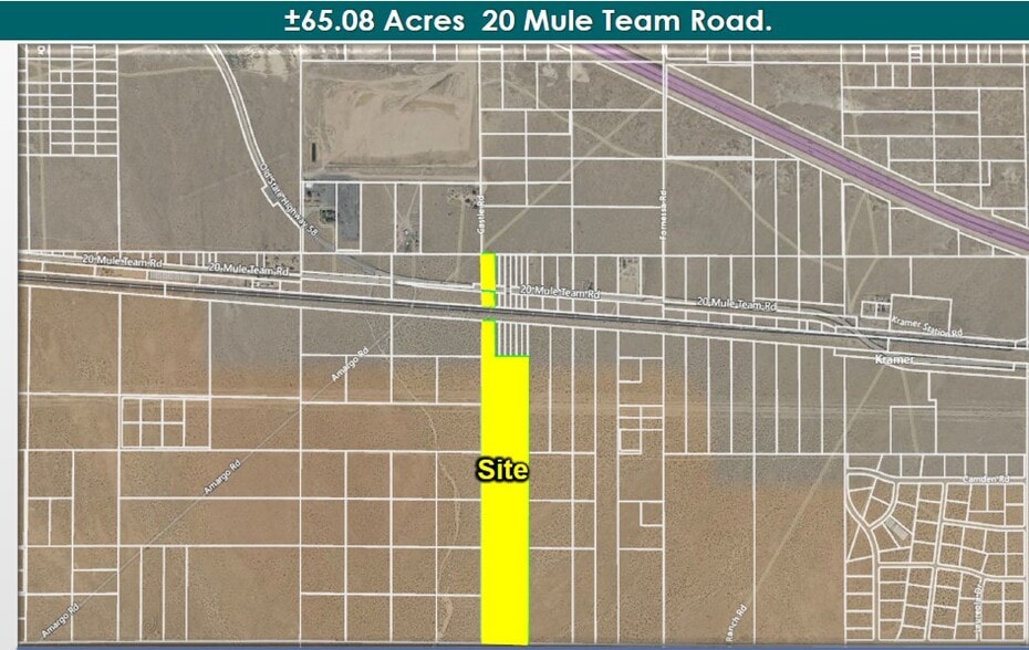 20 Mule Team Rd, Boron, CA for sale - Primary Photo - Image 1 of 2