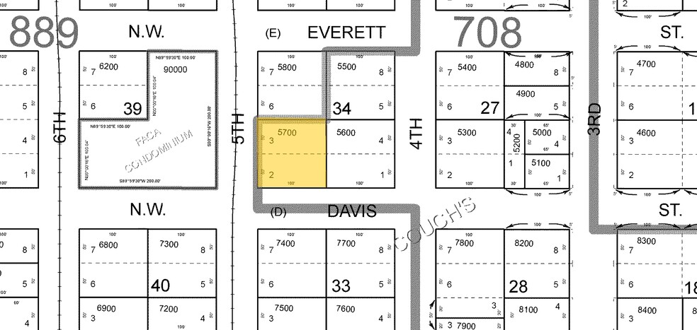 208 NW 5th Ave, Portland, OR for lease - Plat Map - Image 3 of 3