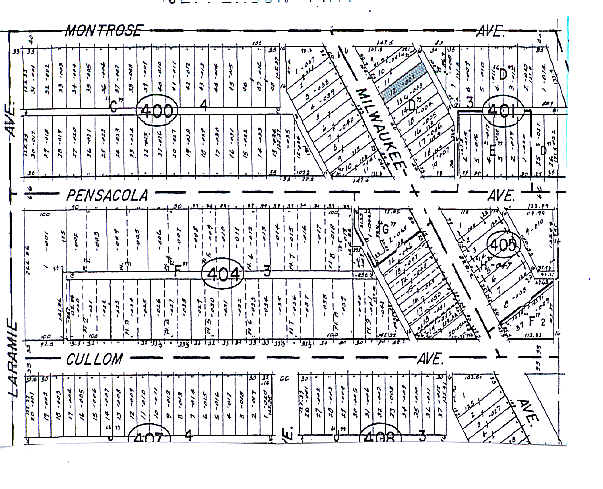 4339-4357 N Milwaukee Ave, Chicago, IL for lease - Plat Map - Image 2 of 6