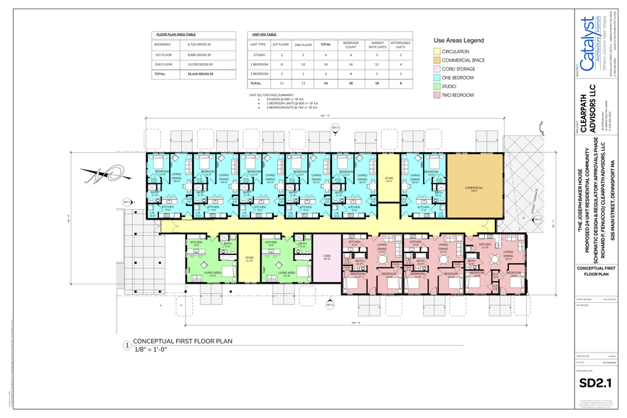 626 Main St, Dennis Port, MA for sale - Floor Plan - Image 2 of 8