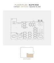 49 Spadina Ave, Toronto, ON for lease Floor Plan- Image 1 of 2