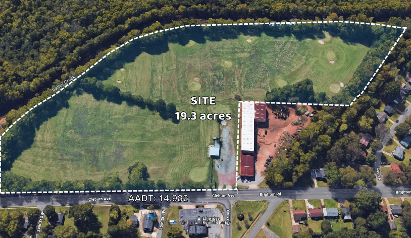 3501 Cleburn Ave SW, Birmingham, AL for sale - Aerial - Image 1 of 3