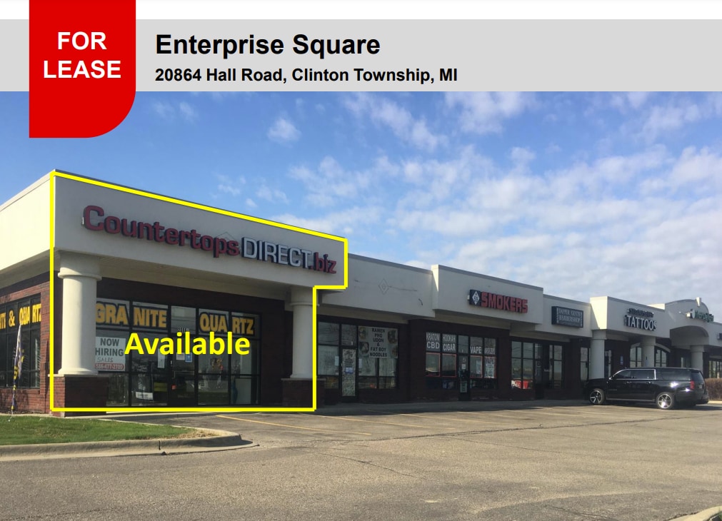 20820-20864 Hall Rd, Clinton Township, MI for lease Building Photo- Image 1 of 6