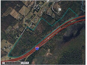 Mountain Rd, Port Jervis, NY - Aerial map view