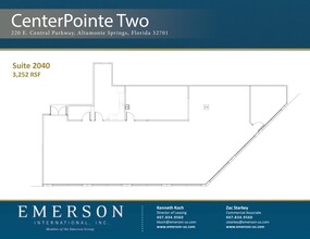 220 E Central Pky, Altamonte Springs, FL for lease Site Plan- Image 1 of 1