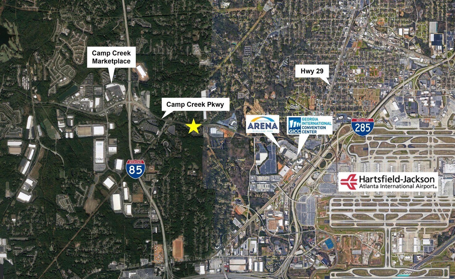 0 Camp Creek Pkwy, College Park, GA 30337