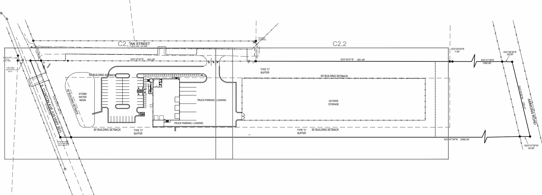 0 Dinan Rd, Dunn, NC for lease Site Plan- Image 1 of 1